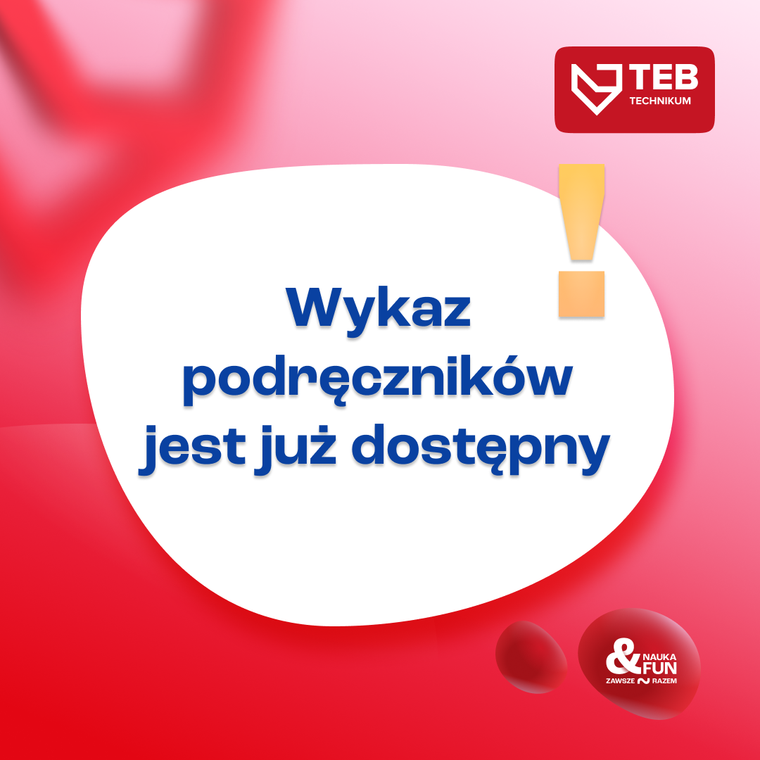 Wykaz podręczników jest już dostępny