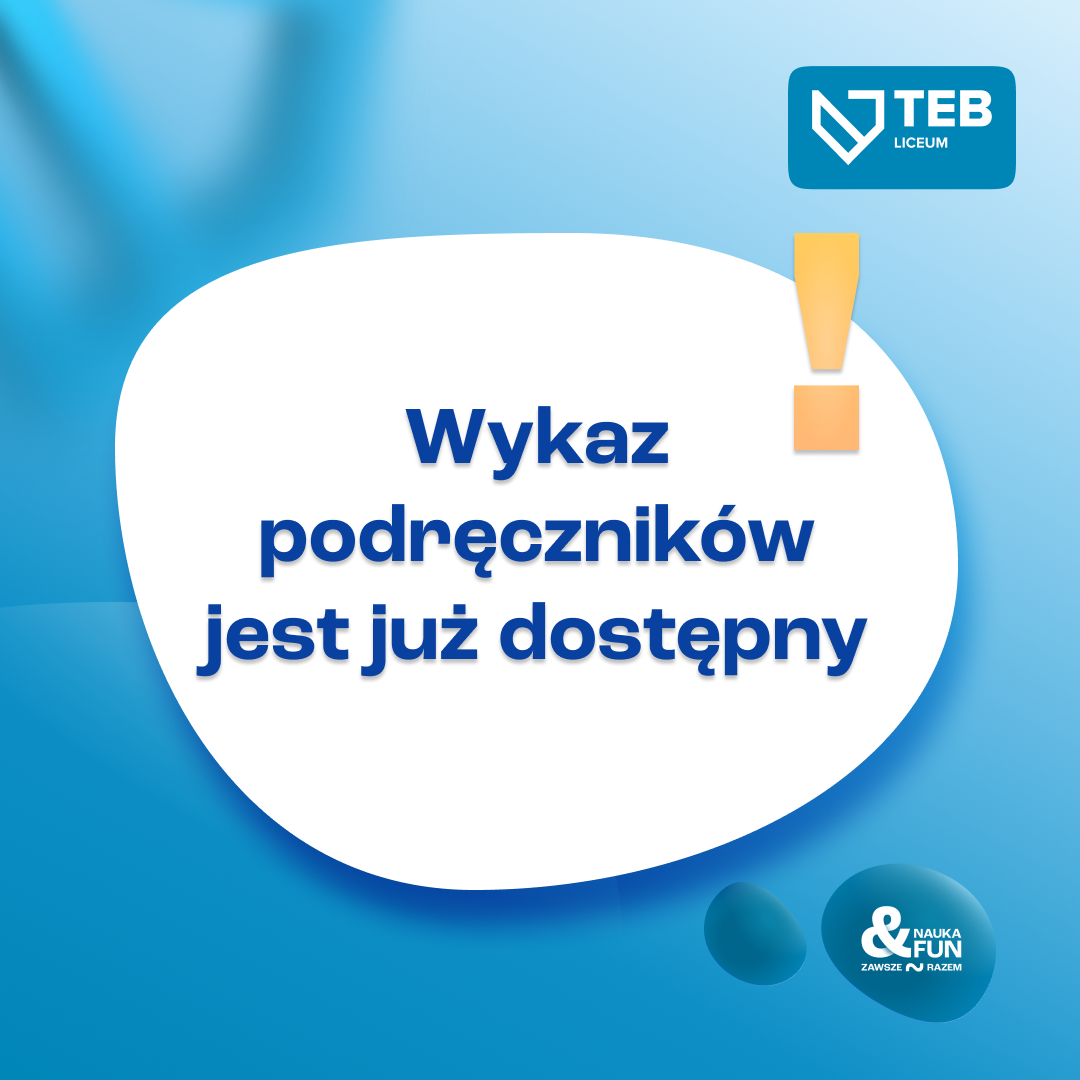 Wykaz podręczników jest już dostępny