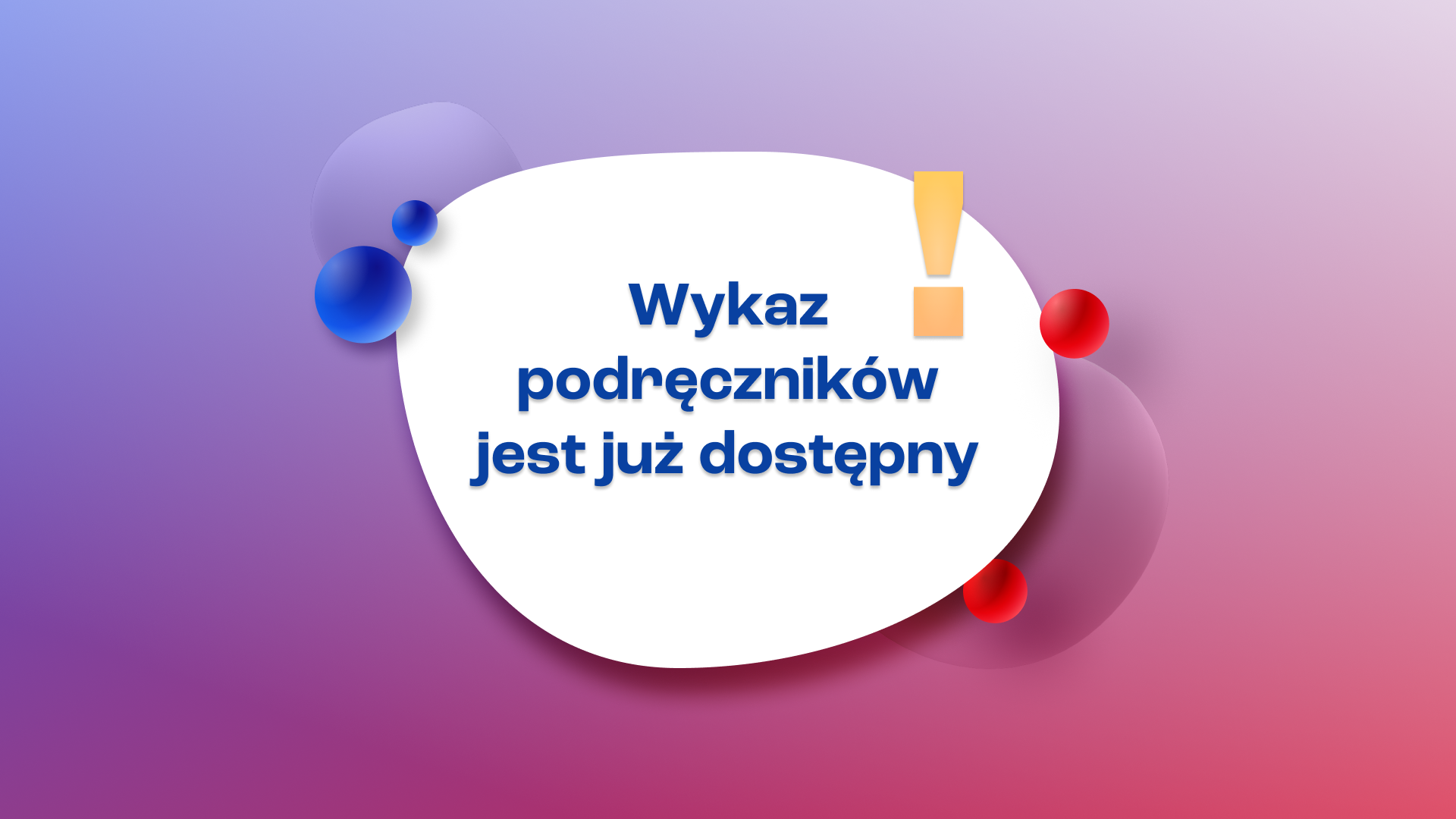 Sprawdź aktualny wykaz podręczników szkolnych dla klas I–IV na rok 2026/2027.